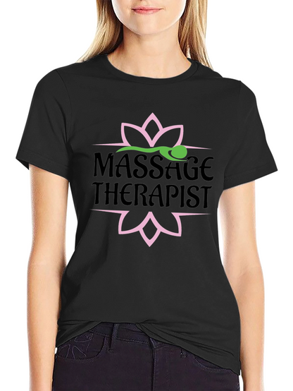 Massage Therapist Black T-Shirt