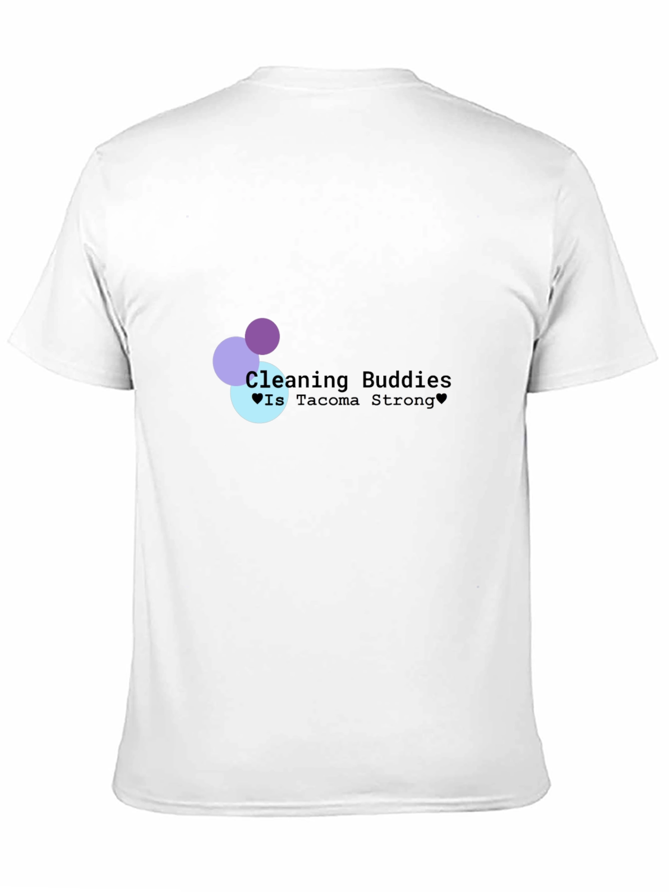 Cleaning Buddies Tacoma Strong Black T-Shirt