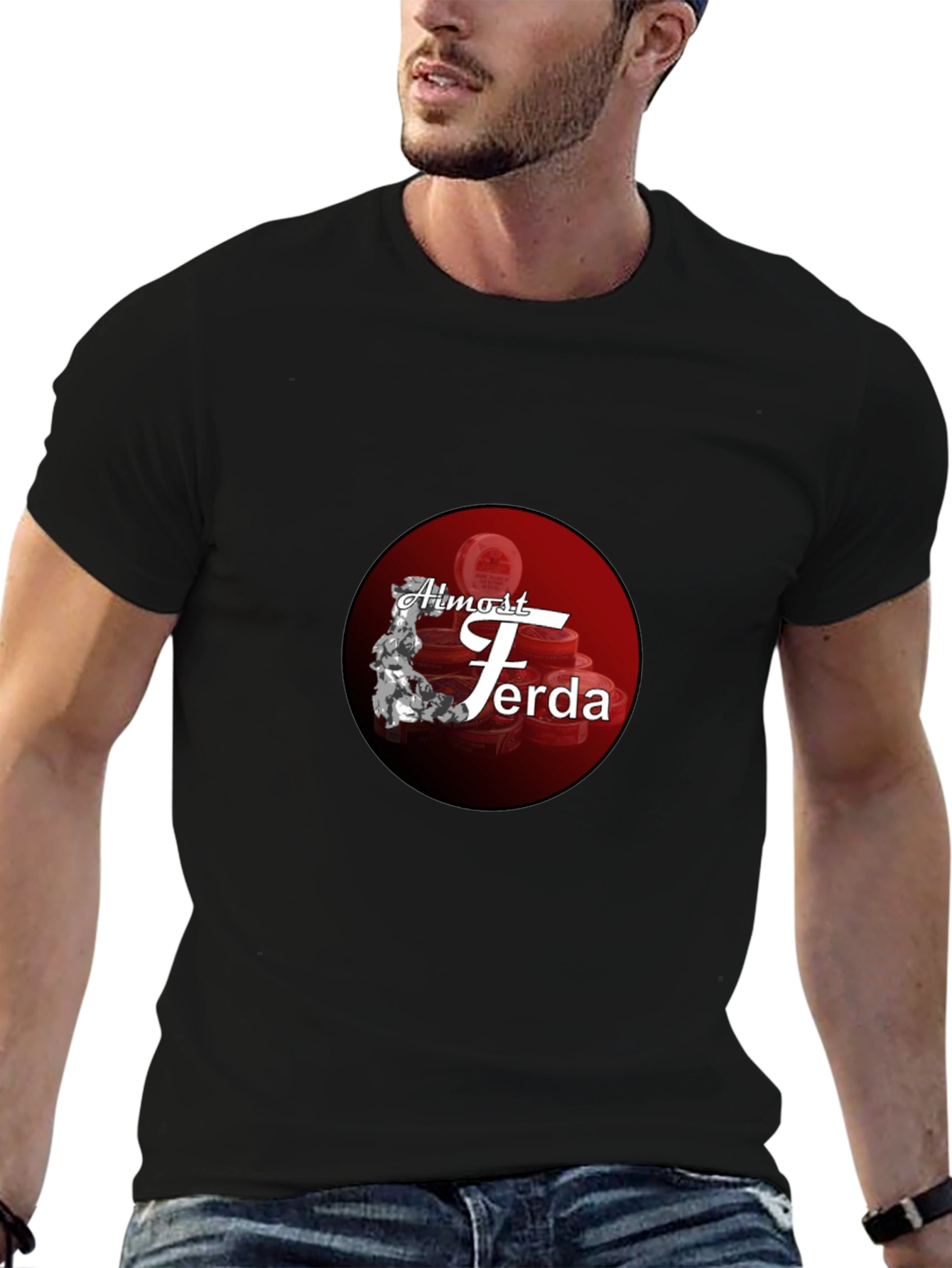 Almost Ferda Black T-Shirt