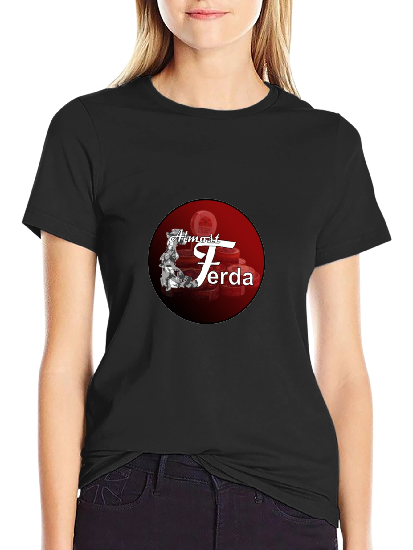 Almost Ferda Black T-Shirt