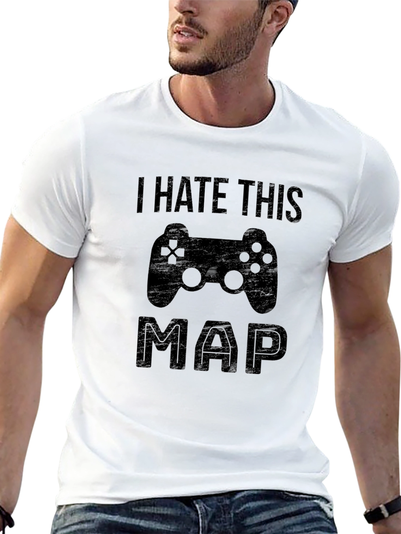 I Hate This Map Gaming T-Shirt