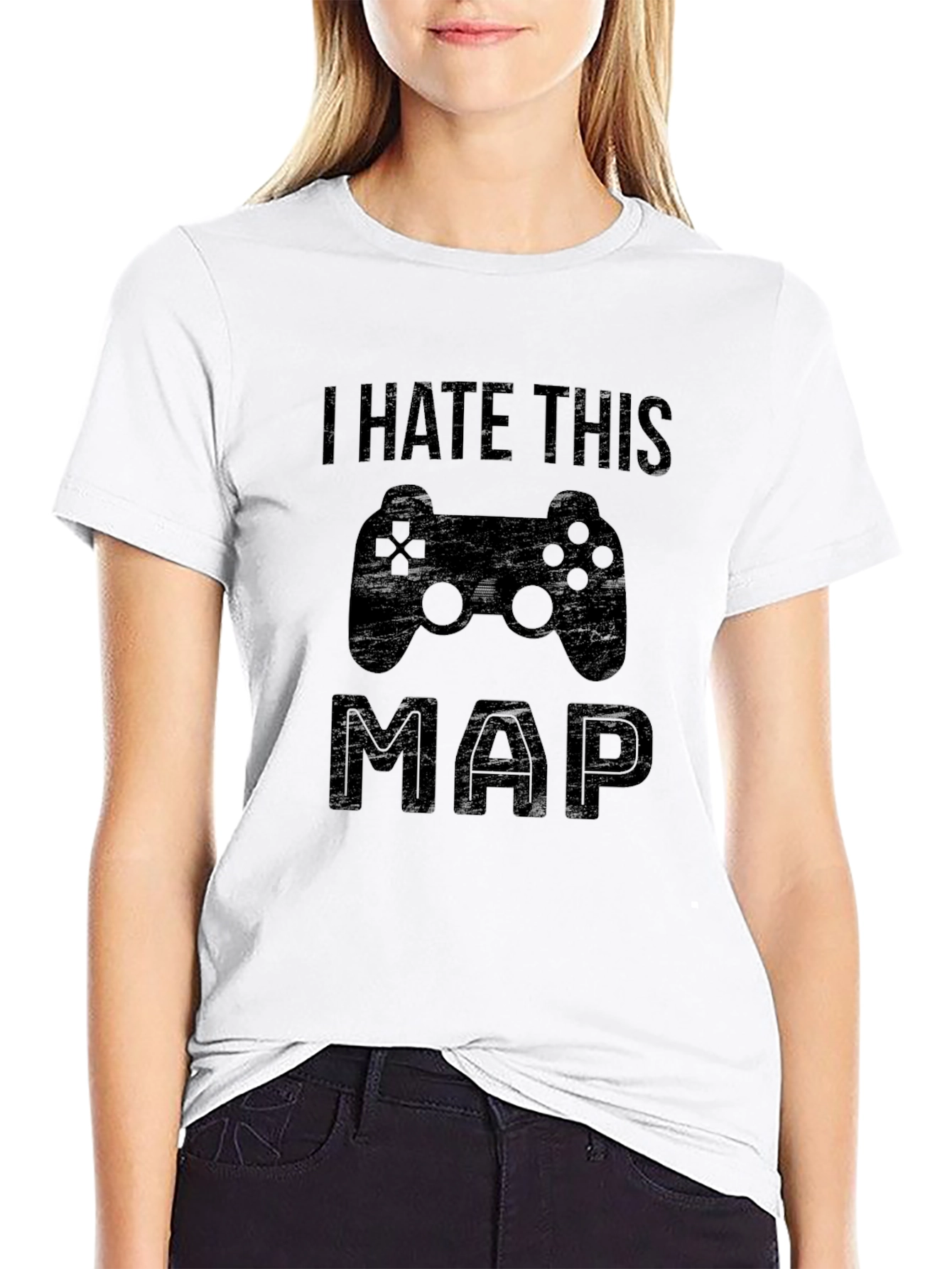 I Hate This Map Gaming T-Shirt