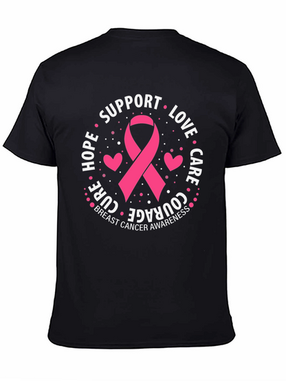 Breast Cancer Awareness Support Ribbon T-Shirt