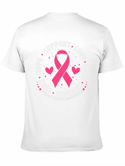 Breast Cancer Awareness Support Ribbon T-Shirt