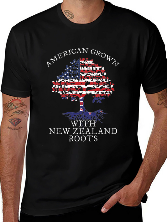 American Grown New Zealand Roots T-Shirt