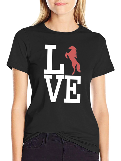 Love Horse T-Shirt - Equestrian Graphic Tee