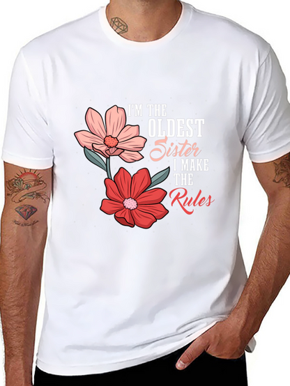 Oldest Sister Rules Graphic Tee