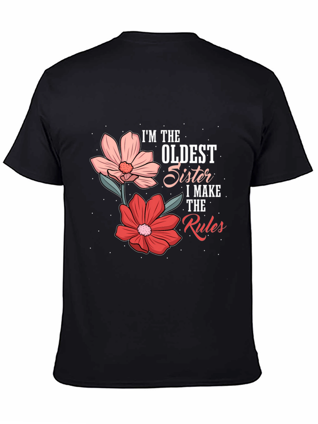 Oldest Sister Rules Graphic Tee