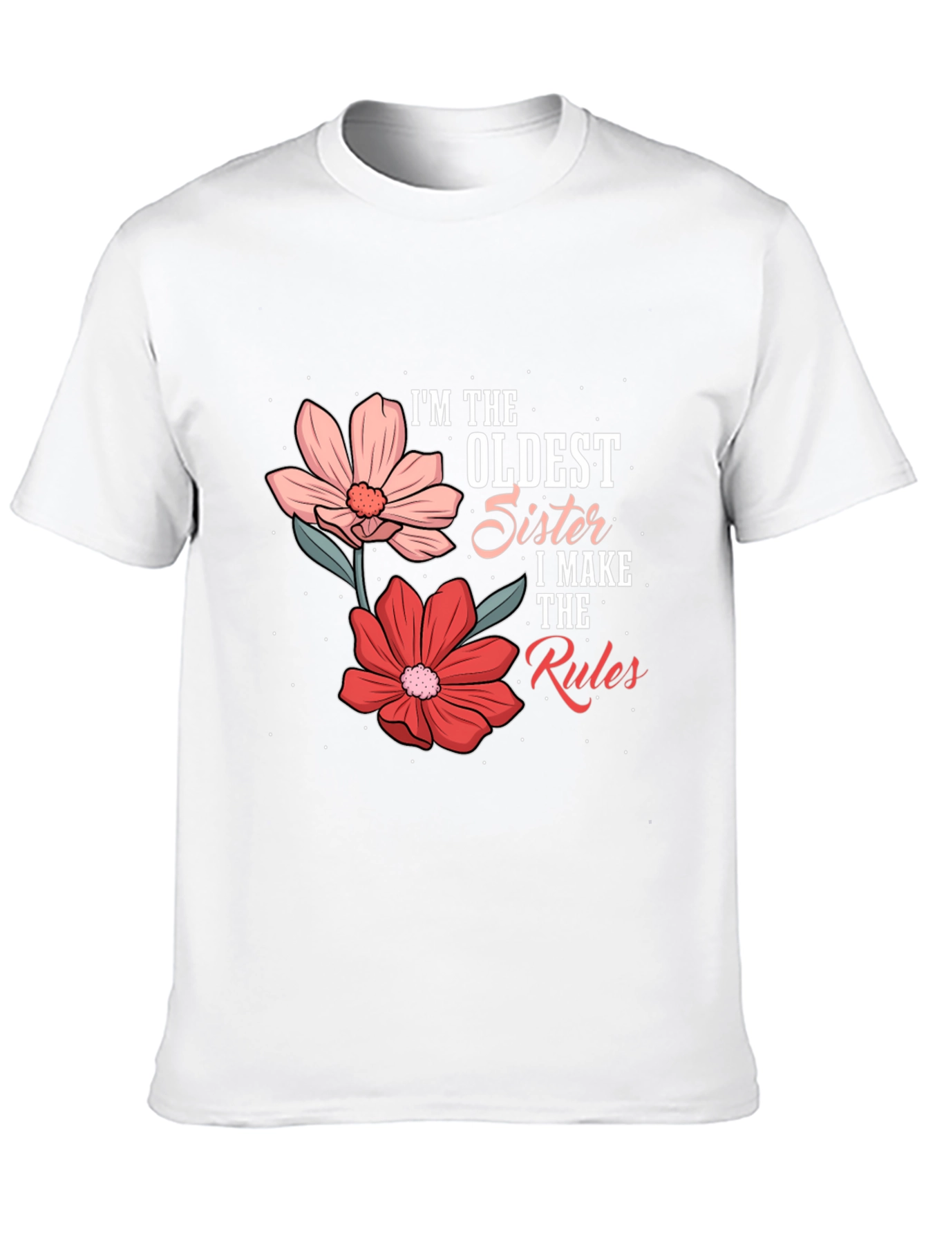 Oldest Sister Rules Graphic Tee