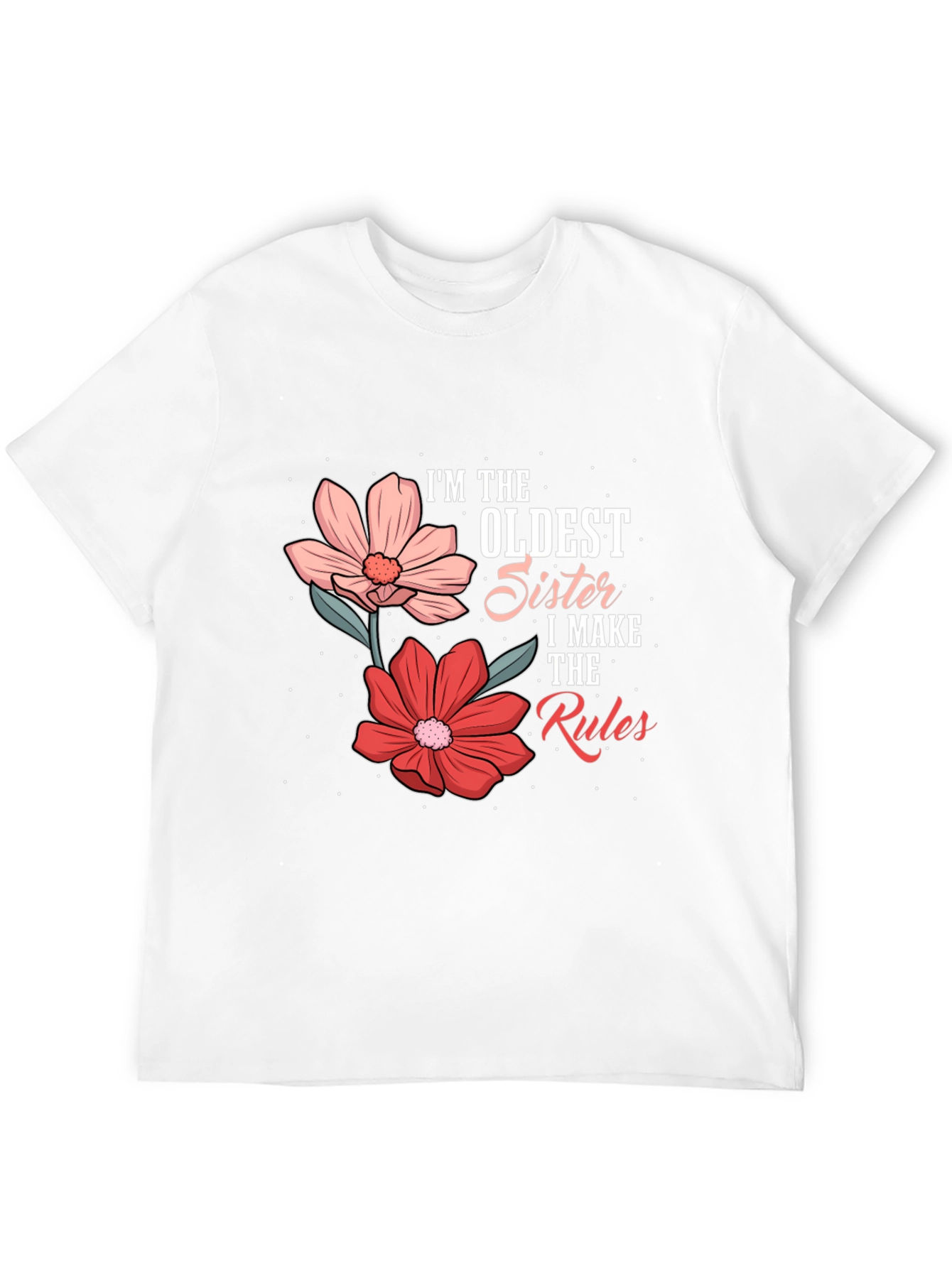 Oldest Sister Rules Graphic Tee