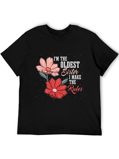 Oldest Sister Rules Graphic Tee