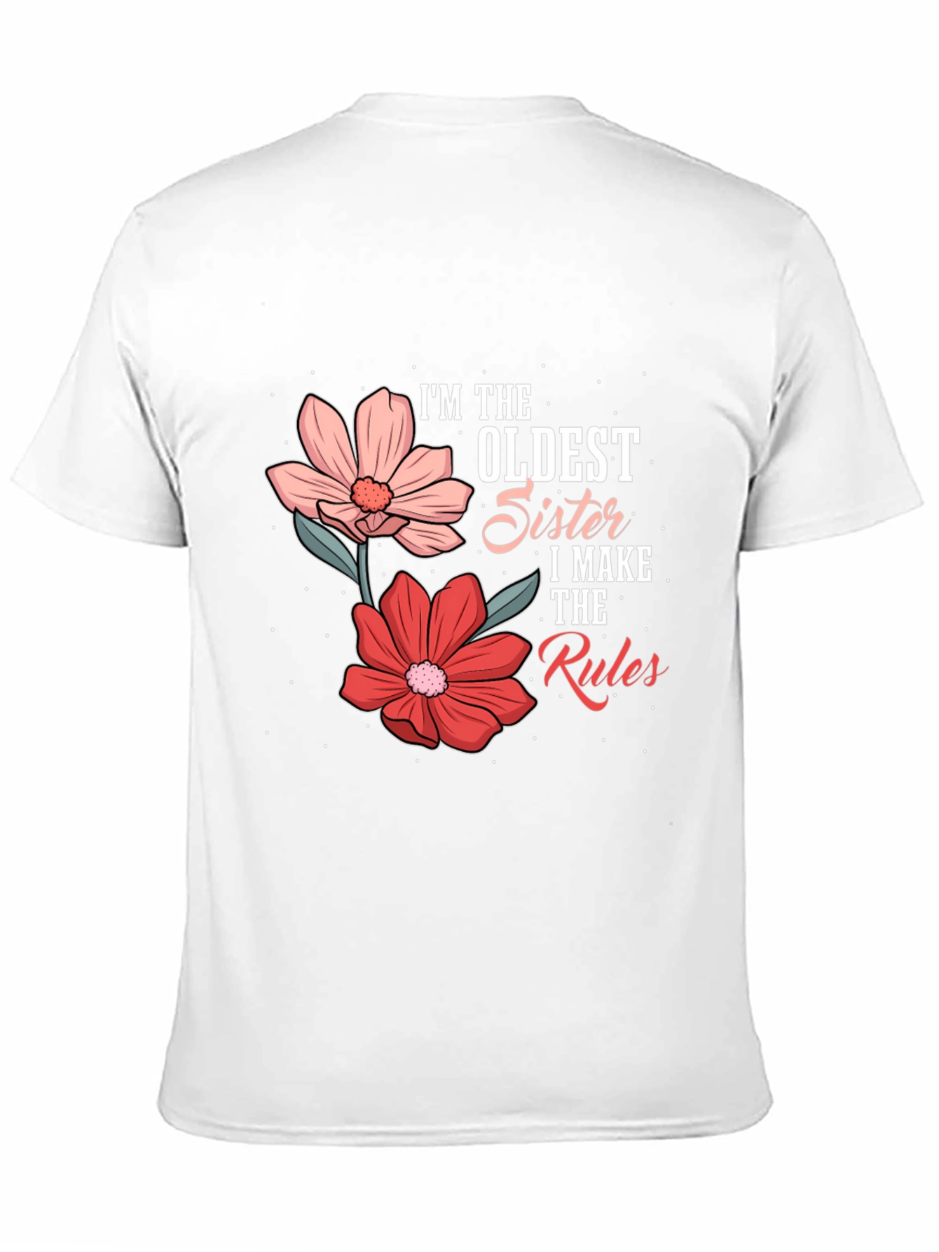 Oldest Sister Rules Graphic Tee