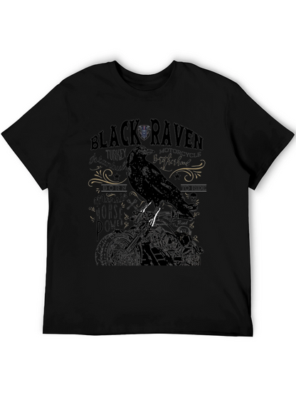 Black Raven Motorcycle T-Shirt - Turkey Istanbul