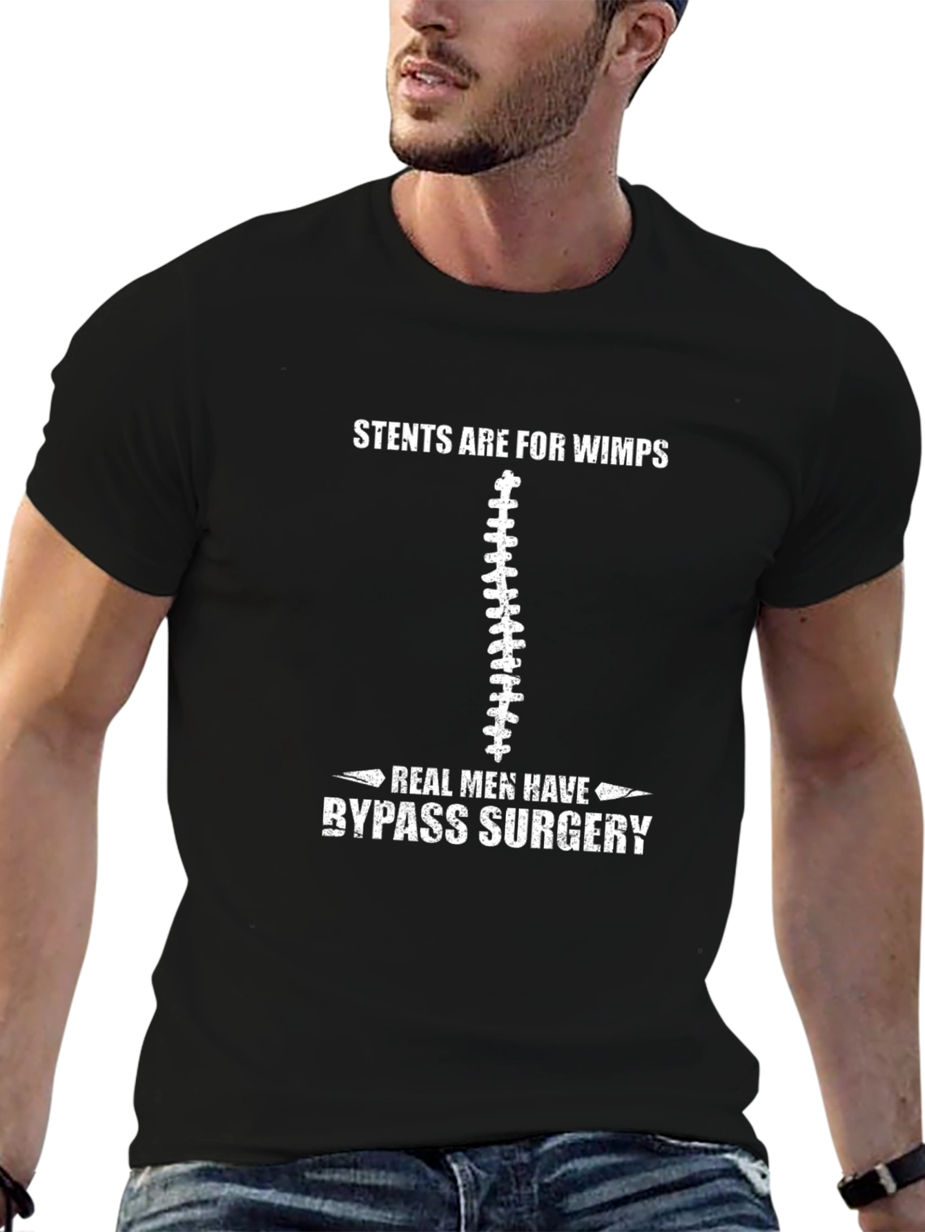 Stents Are For Wimps Bypass Surgery T-Shirt