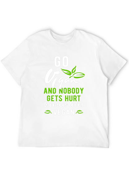 Go Vegan T-Shirt - Women Love Vegan Tee