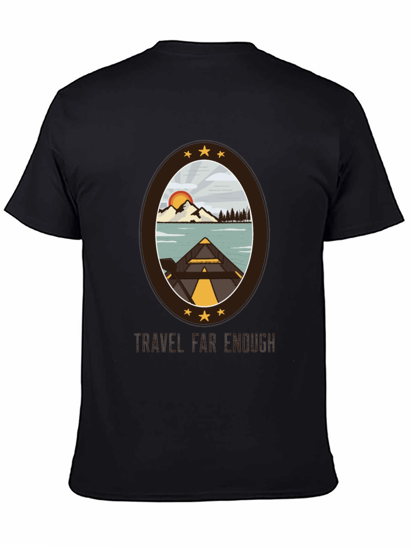 Adventure Awaits Graphic Tee - Travel Far Enough