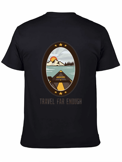 Adventure Awaits Graphic Tee - Travel Far Enough