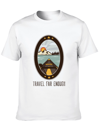 Adventure Awaits Graphic Tee - Travel Far Enough