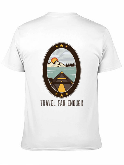 Adventure Awaits Graphic Tee - Travel Far Enough