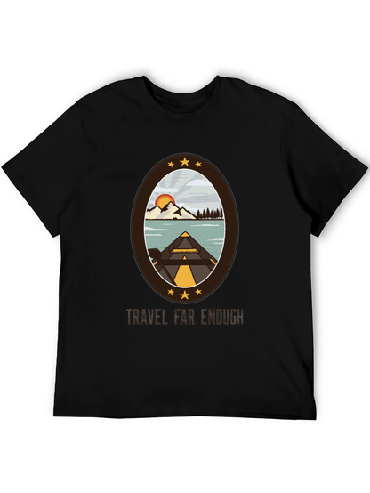 Adventure Awaits Graphic Tee - Travel Far Enough