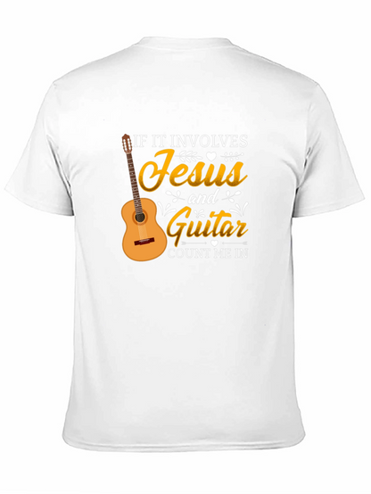 Jesus and Guitar T-Shirt - Christian Music Lover Tee