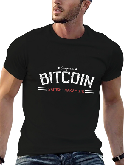 Bitcoin Satoshi Nakamoto T-Shirt - Crypto Tee