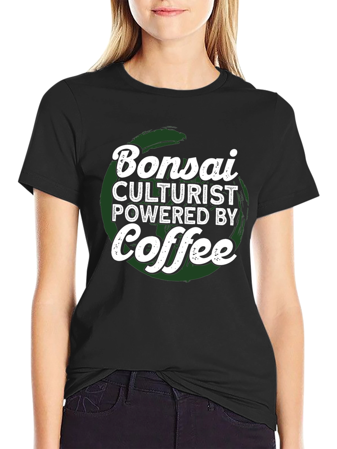 Bonsai Culturist Coffee Lover Graphic T-Shirt