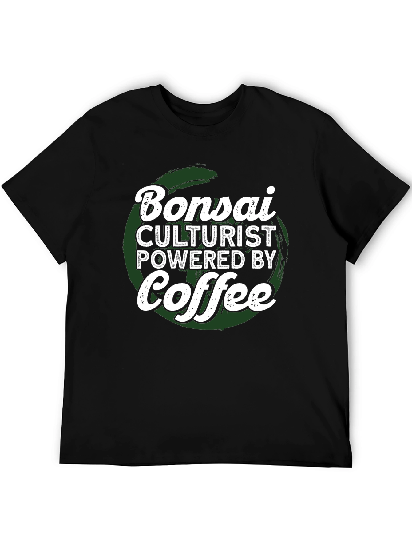 Bonsai Culturist Coffee Lover Graphic T-Shirt
