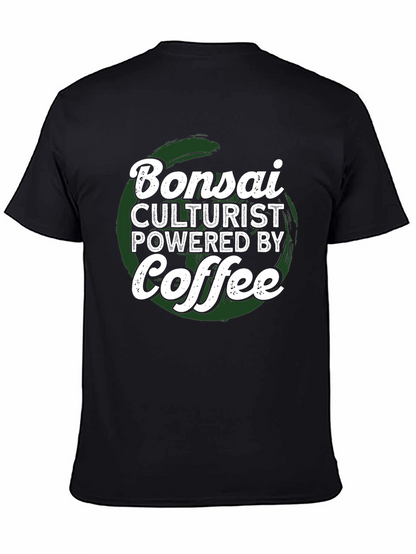Bonsai Culturist Coffee Lover Graphic T-Shirt