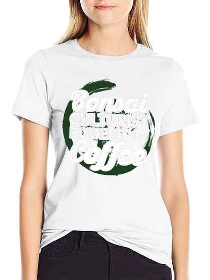 Bonsai Culturist Coffee Lover Graphic T-Shirt