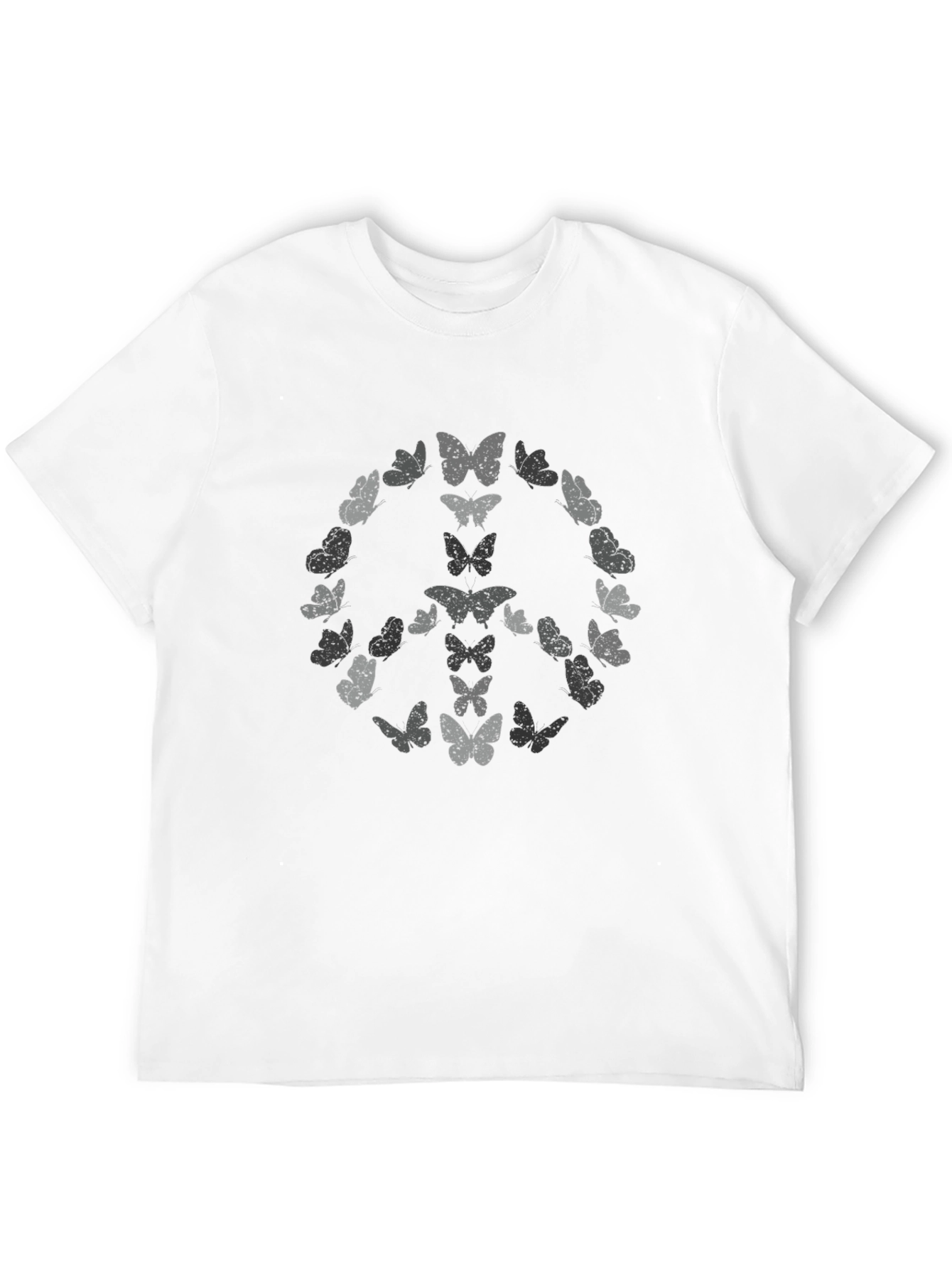 Butterfly Peace Sign Graphic Tee