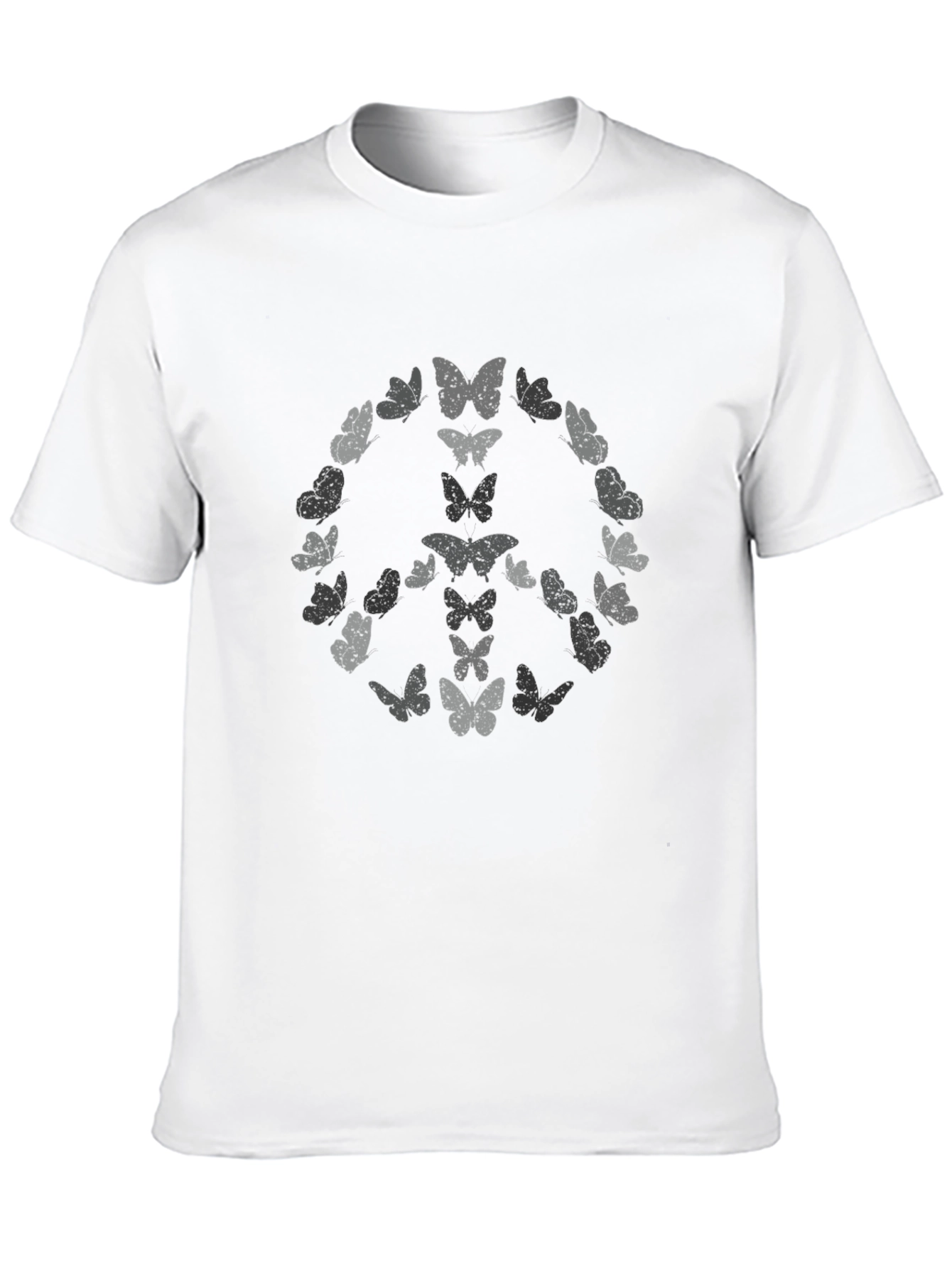 Butterfly Peace Sign Graphic Tee
