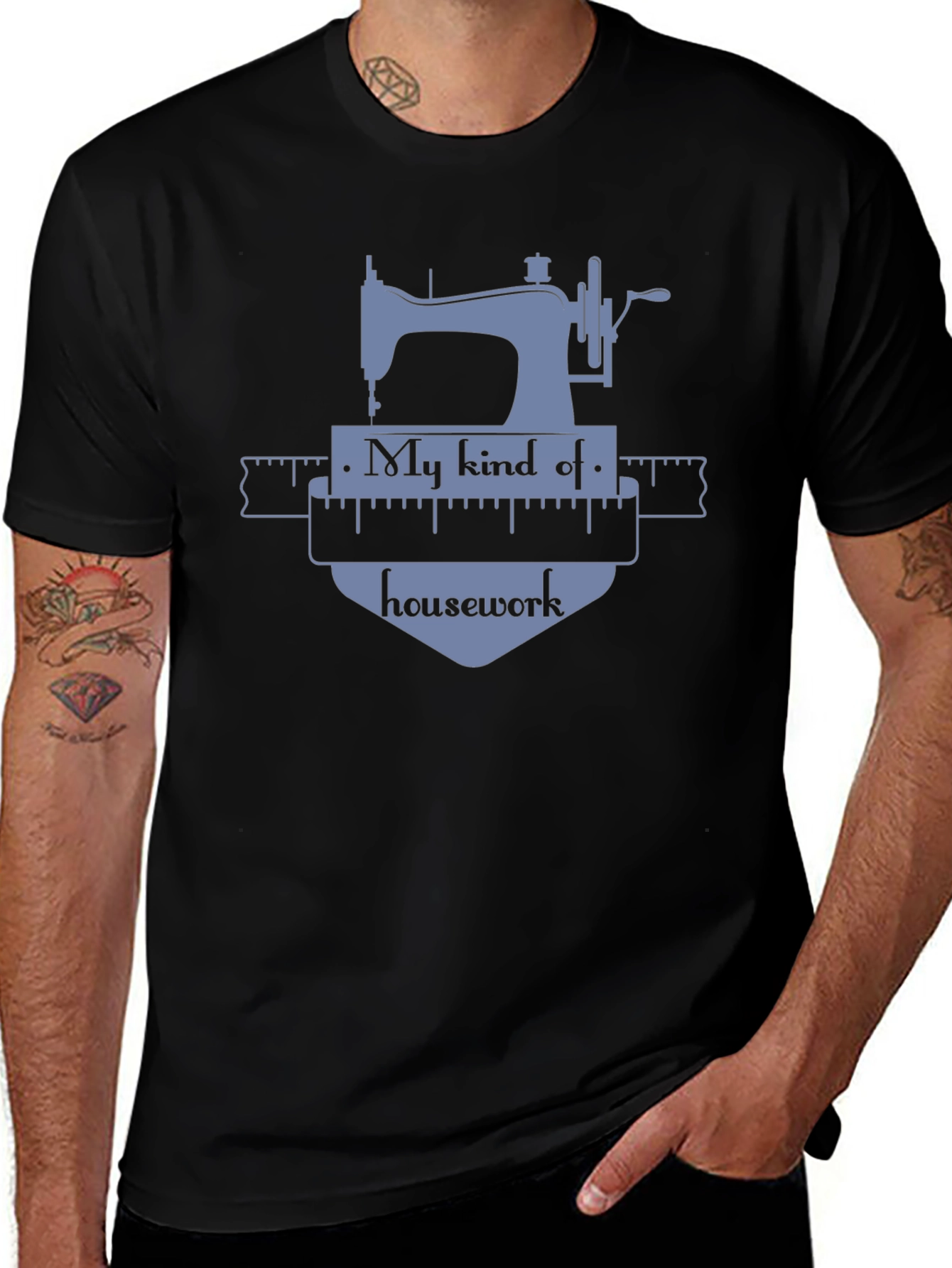 Sewing Machine Housework T-Shirt