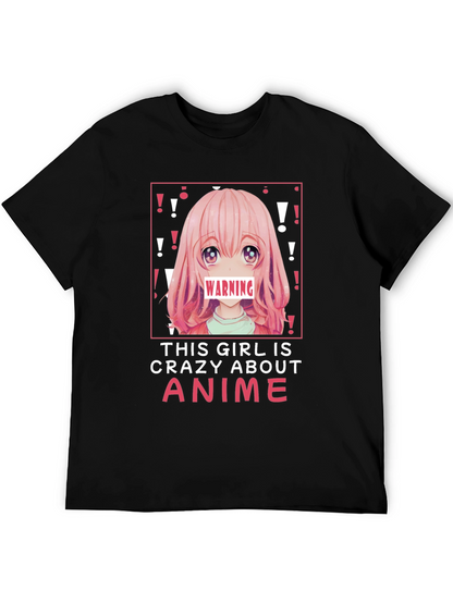 Anime Girl Crazy T-Shirt