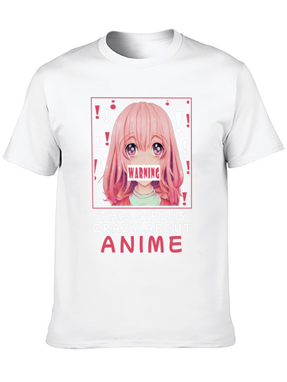 Anime Girl Crazy T-Shirt