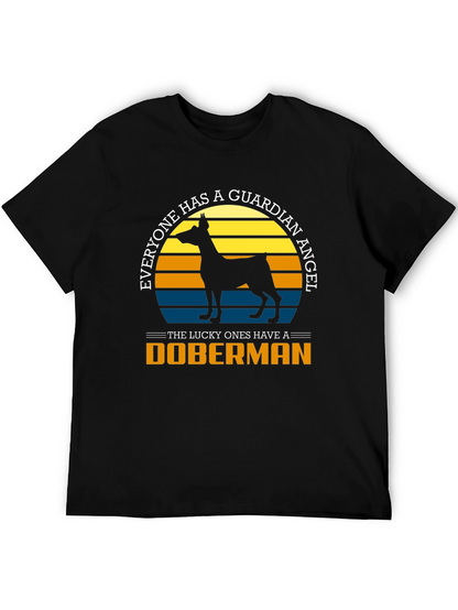 Doberman Guardian Angel T-Shirt