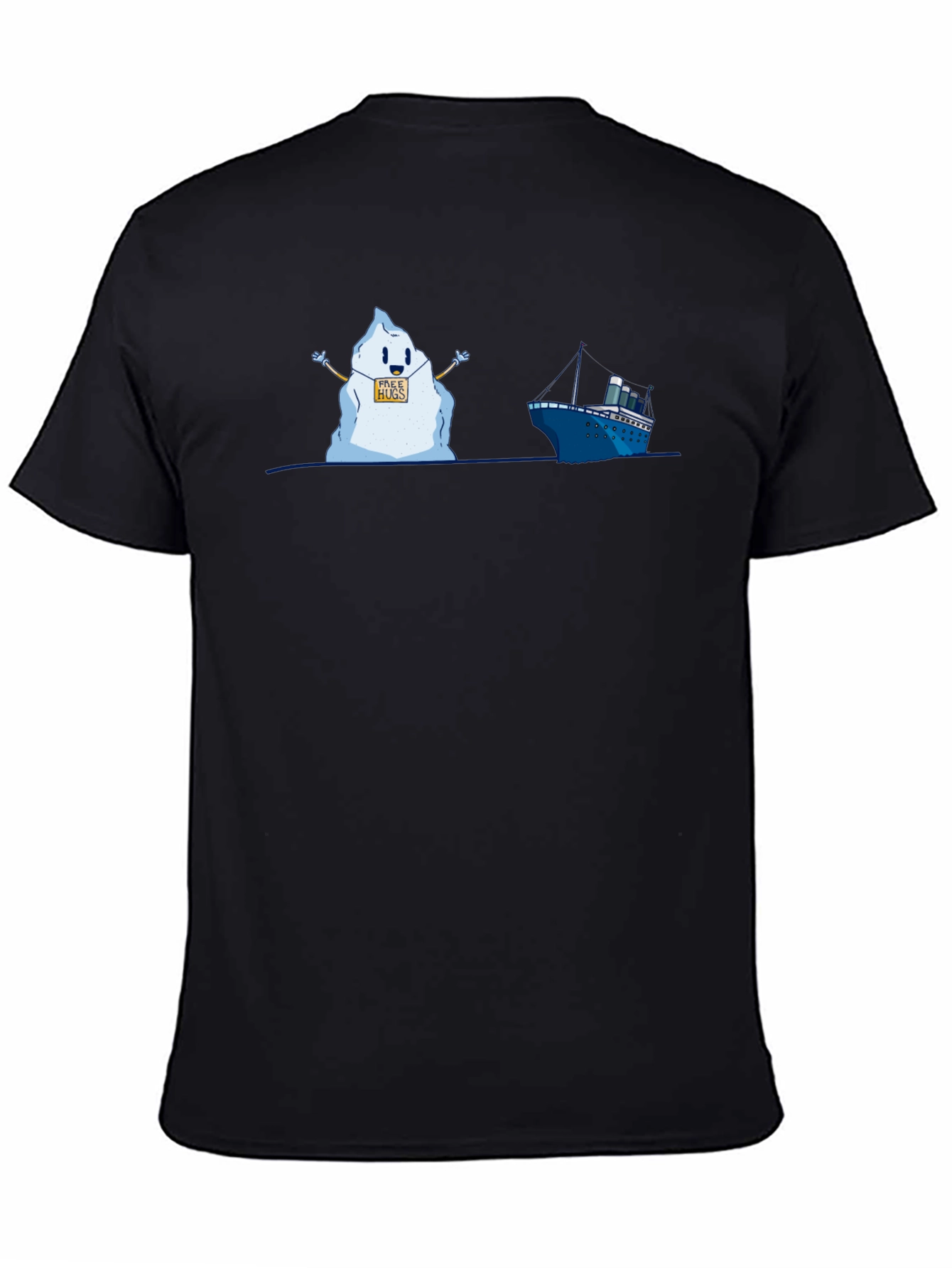 Titanic Iceberg Free Hugs Humor T-Shirt