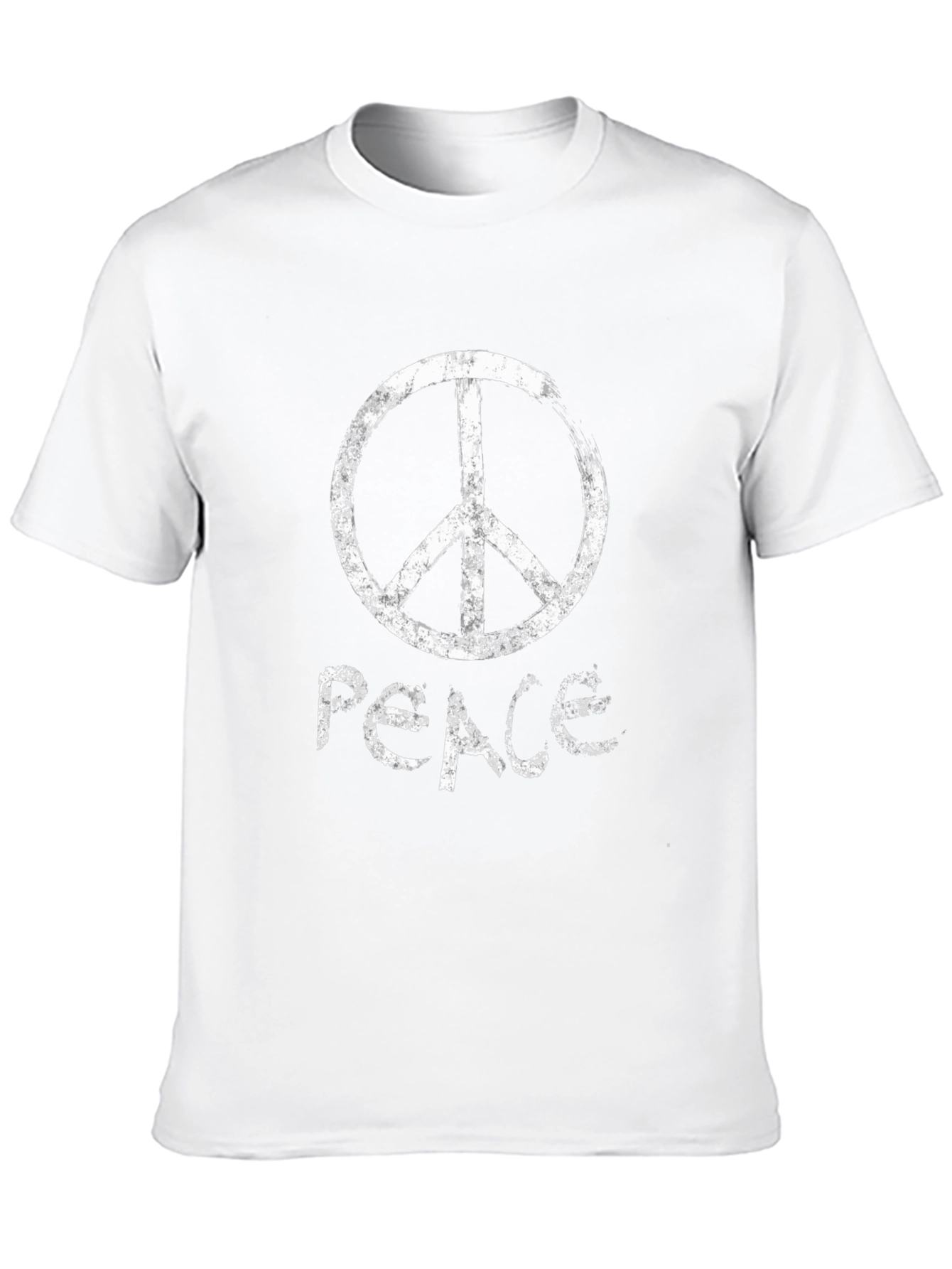 Peace Sign T-Shirt - Grunge Style
