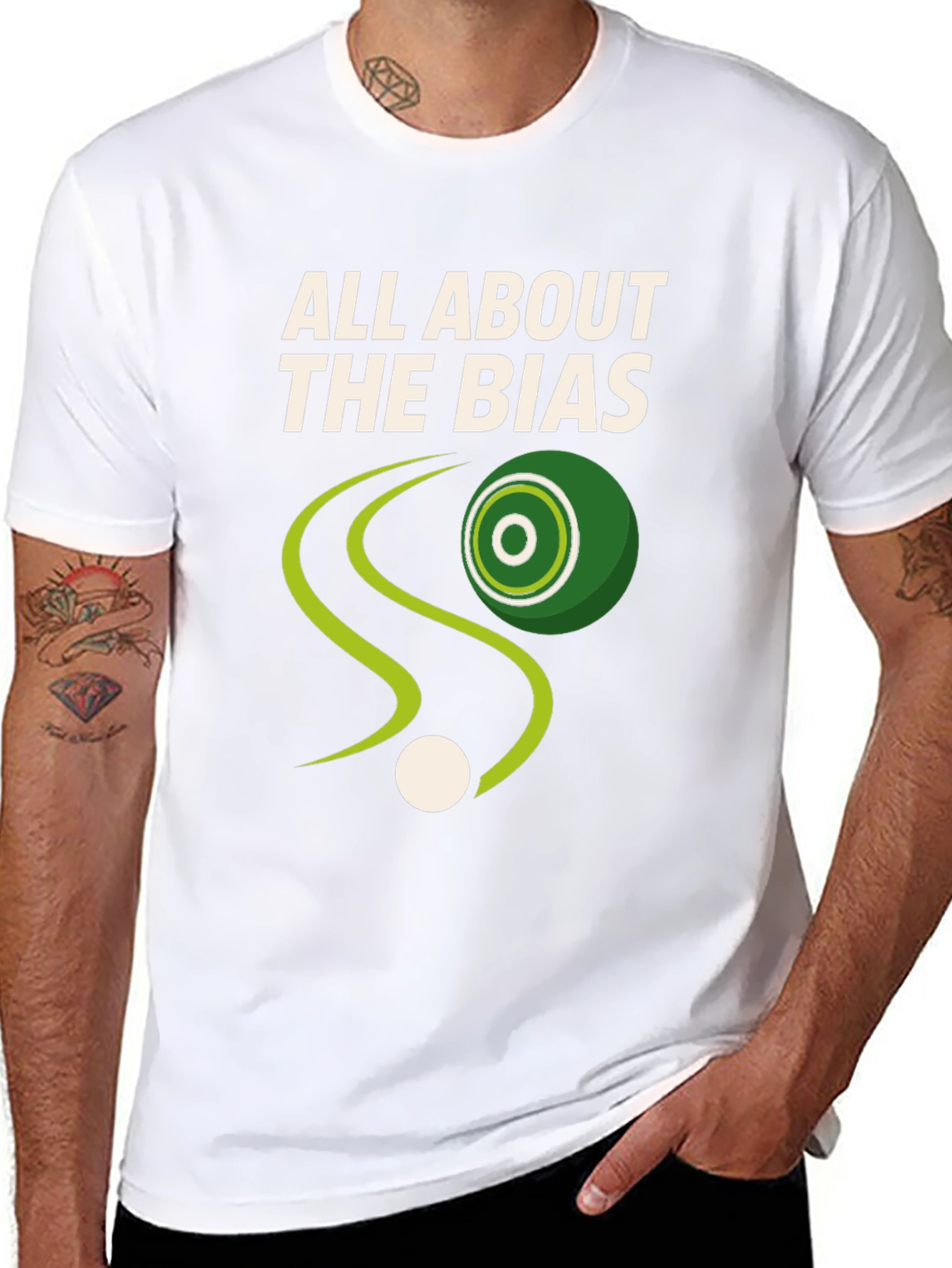 All About the Bias Lawn Bowling T-Shirt