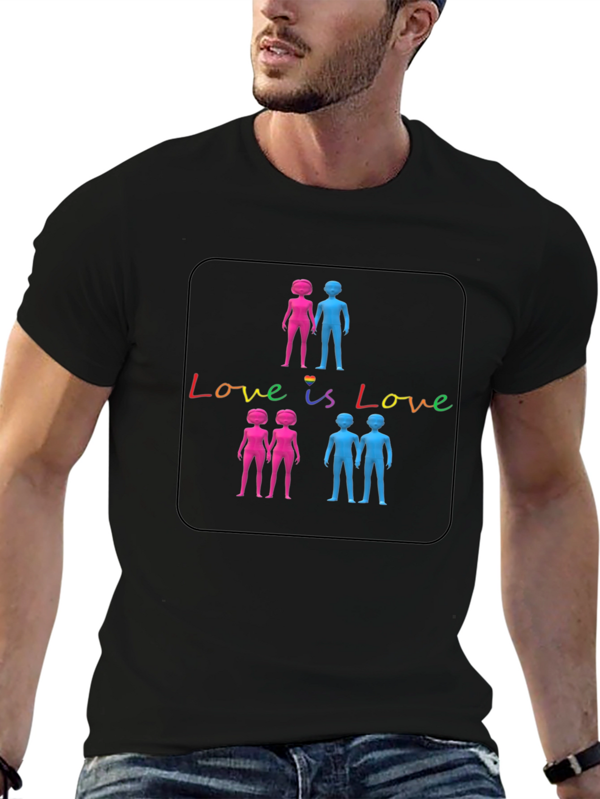 Love is Love LGBT Pride T-Shirt
