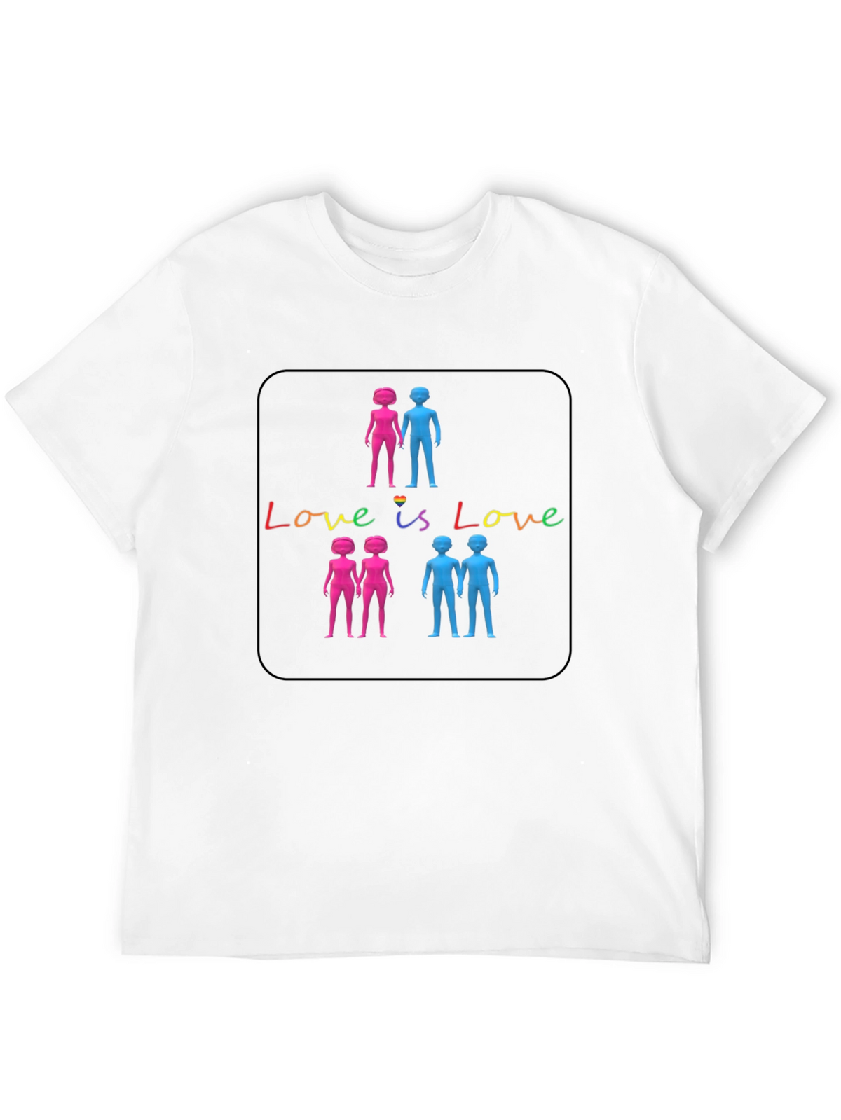 Love is Love LGBT Pride T-Shirt