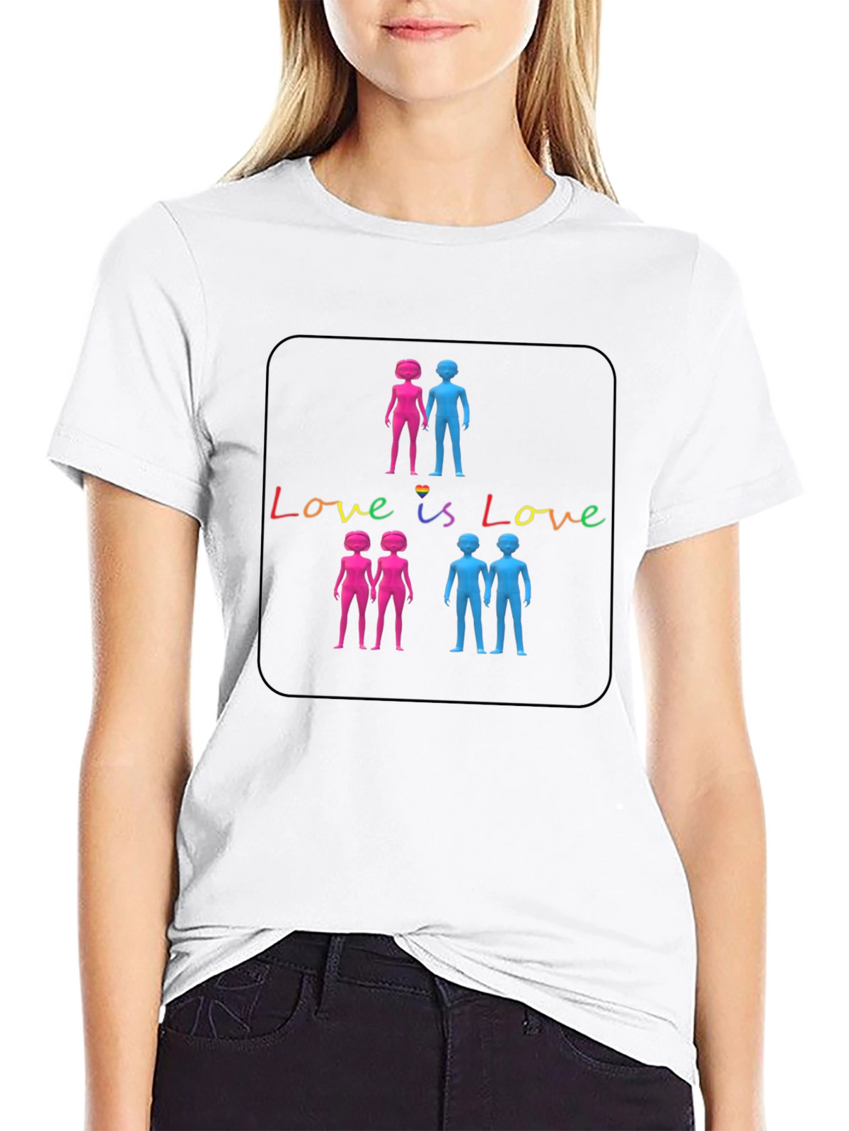 Love is Love LGBT Pride T-Shirt