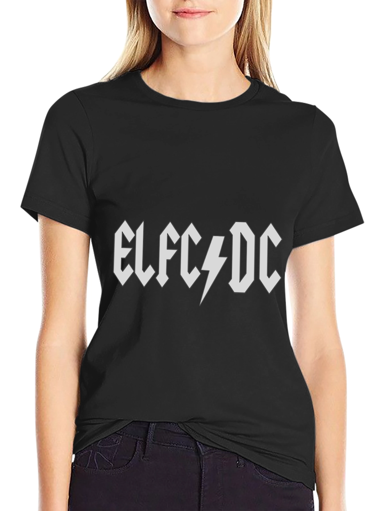 ELFC⚡DC Graphic Tee - Rock Band Style