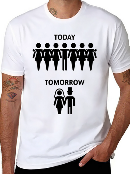 Funny Bachelor Party Graphic T-Shirt
