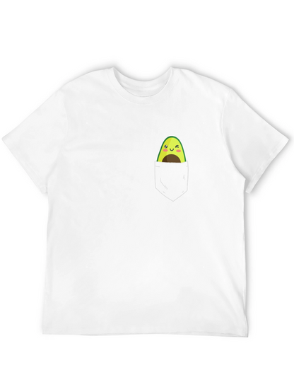 Avocado Pocket Tee - Cute & Fun Graphic T-Shirt