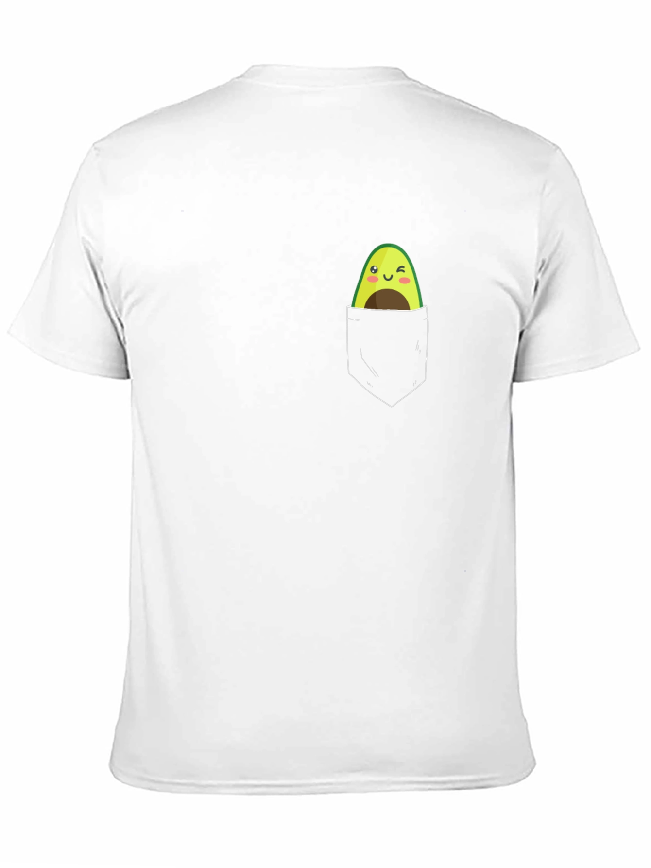 Avocado Pocket Tee - Cute & Fun Graphic T-Shirt