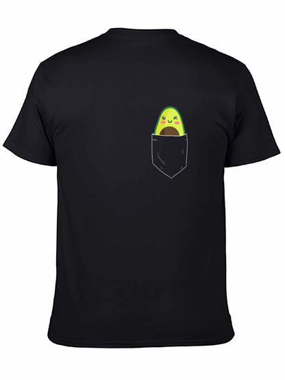 Avocado Pocket Tee - Cute & Fun Graphic T-Shirt
