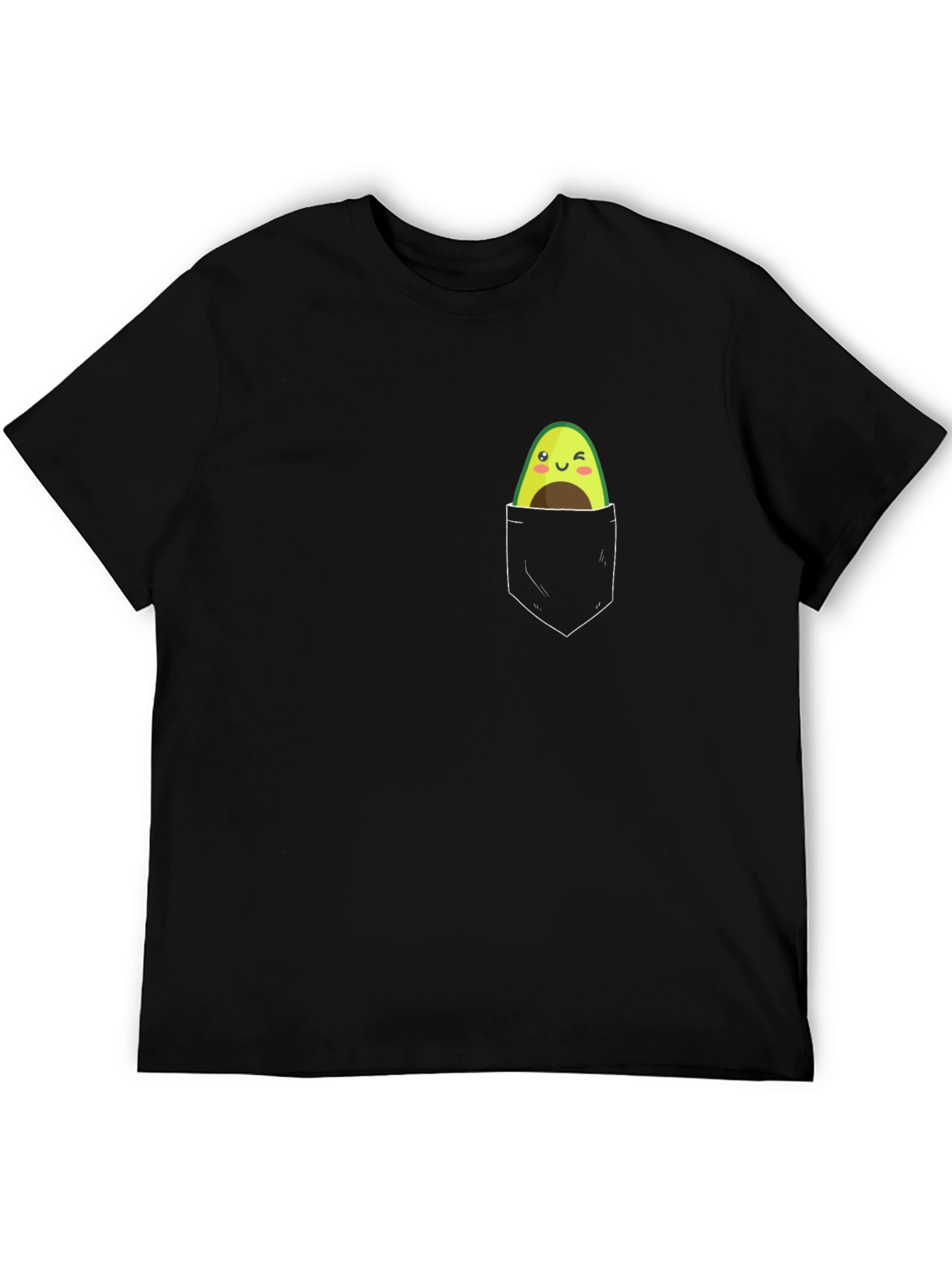 Avocado Pocket Tee - Cute & Fun Graphic T-Shirt