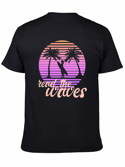 Read the Waves Retro T-Shirt | Surfer Style