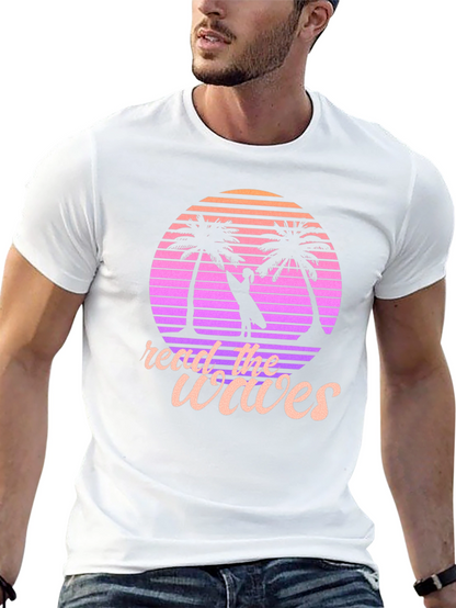 Read the Waves Retro T-Shirt | Surfer Style